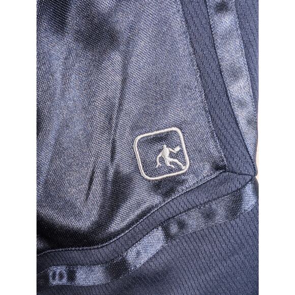 AND1 Shorts Men's Navy Blue Mesh Basketball Pull On Size 2XL Activewear - Picture 5 of 6